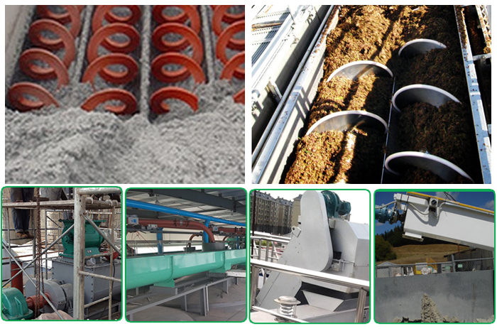 雙無軸螺旋輸送機應(yīng)用