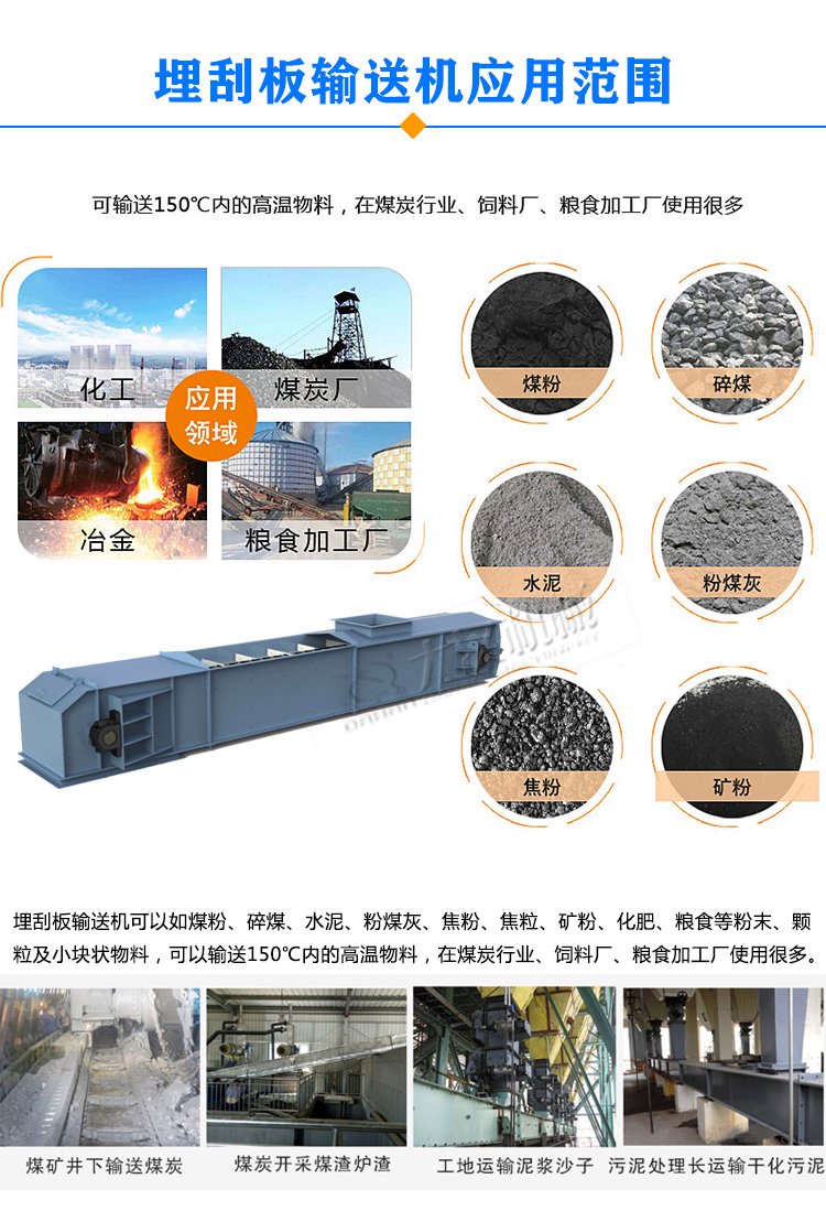 埋刮板輸送機應(yīng)用